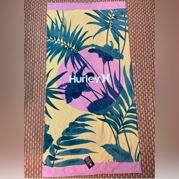 Hurley Bath Hurley Beach Towel Alisso Creek Multicolor Oekotex